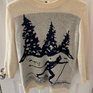 J. Crew wool ski sweater